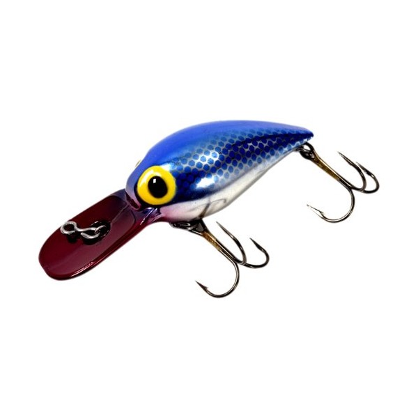Brad's Killer Fishing Gear Wiggler (Blue Pirate, 3 3/4-Inch)