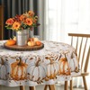 uwdfnwuif Fall Thanksgiving Tablecloth Waterproof Pumpkin Table Cloths for Autumn