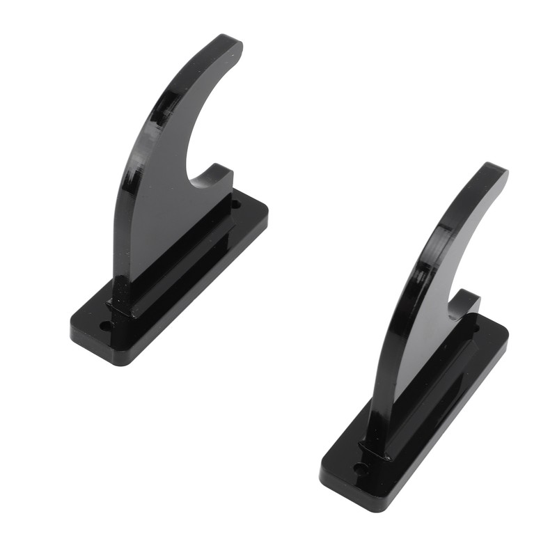 2 PCS Sword Holder Acrylic Wall Mount Polished Strong Load