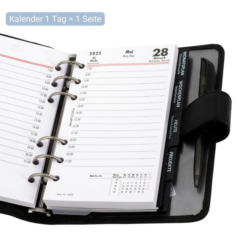 Bind - 10111 - System Planner A6 Incl. Calendar 1