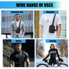 Men's Shoulder Bag, Chest Bag with Card Holder and Key