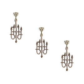 Brass Hinge Head Home Decoration Candle Holder,Magnetic Hinge Dropper Hanging,Magnetic Hinge Head Toppers,Door Hinge Pin Topper (Brass)