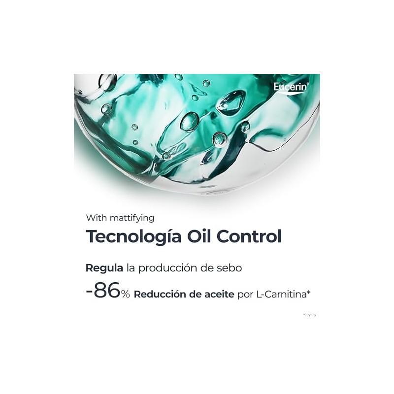 Eucerin Protector Solar Facial Efecto Mate Toque Seco Oil Control