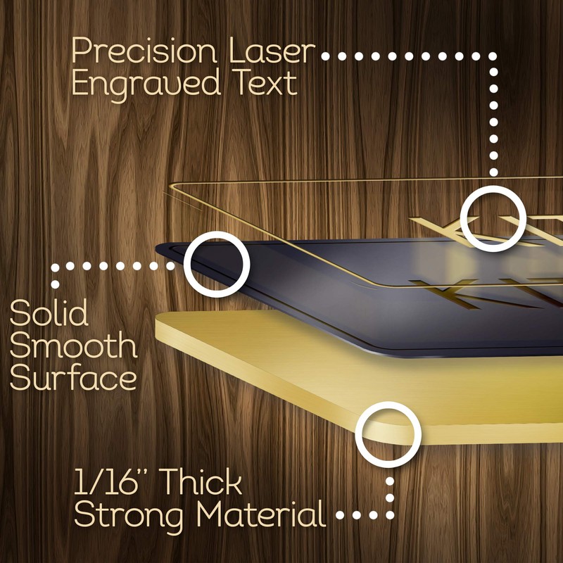 Kitchenette - Laser Engraved Sign - 3"x9" - .050 Black