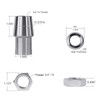 MIMIRACLE 3/4" .750" Threaded Bushing Kit for 4-Link Suspension, Adjustable