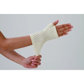 Selvan Loose Knit Silk Blend Supporter for Wrists, Set of 2