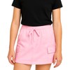 AEROPOSTALE Girls Twill Cargo Scooter Skirt - Stylish Pleated Skort