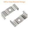 Murtenze T8 Led Light Clips Bracket Hanger for Integrated Tube