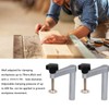 2PCS 20mm Bench Dog Clamps Adjustable Benchtop Quick Clamp Aluminum