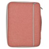 El-fmly Travel Document Organizer A4 Document Holder Zipper Portfolio Organizer