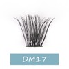SISILILY Individual Eyelashes, 72 Clusters, 3D Fake Lashes, Eyelash Clusters,