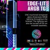 Cooler Master MasterAccessory ARGB GPU Support Bracket, Edge-Lit ARGB Tempered