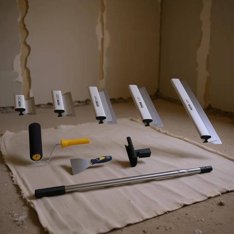 Drywall Skimming Blade Set 7 10 14 16 24 In