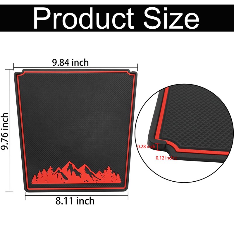 SENSHINE Dash Dashboard Cover Mat for Subaru Forester Accessories 2019-2023