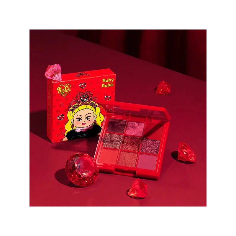 KimChi Chic Beauty Jewel Collection 01 Ruby Palette