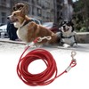Dog Tie Out Cable Steel Wire Double Head Bite Resistant