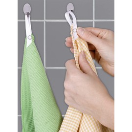 Wenko Sewing-Free Hangers, Set of 10