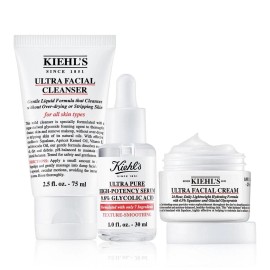 Kiehl's Kiehls Smooth It Up Starter Set 3-Pc Set NEW