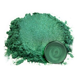Eye Candy Premium Green Mica Powder Pigments (25 gr) | Multipurpose DIY Arts and Crafts Additive | Acrylic, Woodworking, Bath Bombs, Resin, Epoxy, Soap, Fishing Lures (Nori Green)