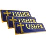 Westmon Works Usher Pin Church Service Badge Accessory, Set of