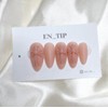 Wang Chrome Hearts Handmade Nail Tips - Round / 왕크롬하츠