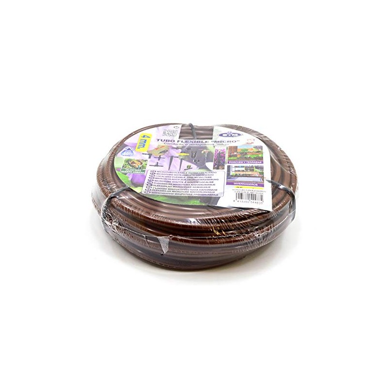 S&M 544835 Flexible micro tube 4 x 6 mm Brown