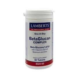 Lamberts Healthcare Betaglucan Complex with vitamin d3, C + Selenium & Zinc