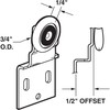 Slide-Co 16202-B Closet Door Roller Assembly, 3/4 In. Convex Edge