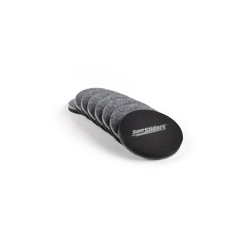 3.5" Reusable Felt Slider (16 PC) Bagged Gray