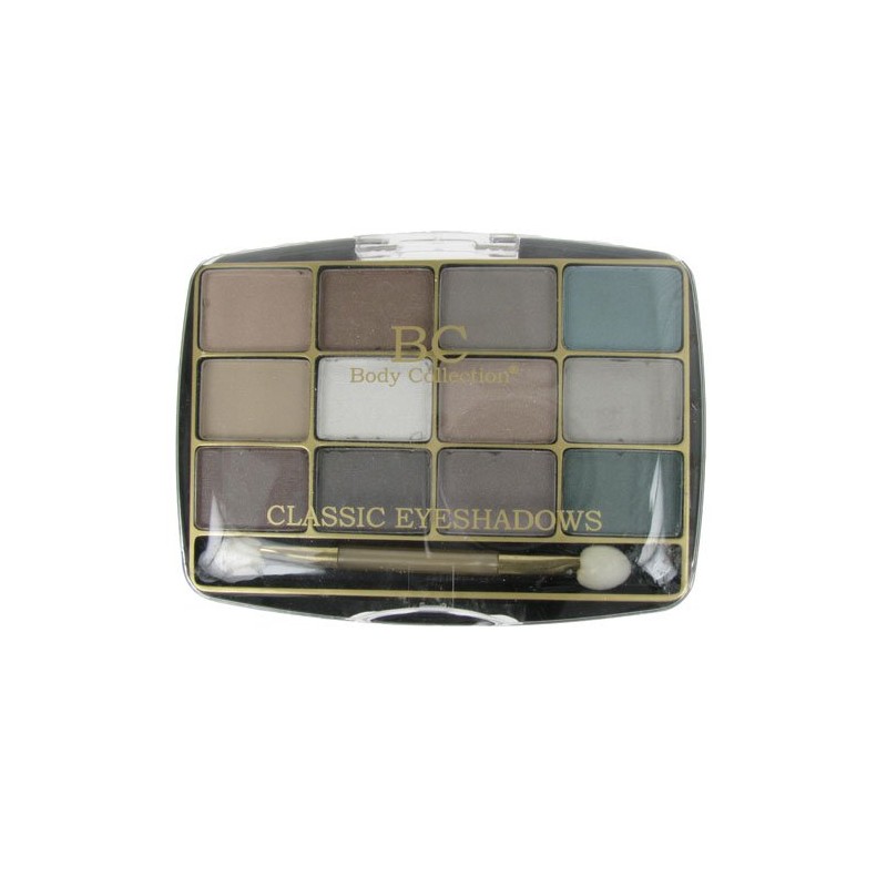 Body Collection Classic Eyeshadows - 12 Colours New