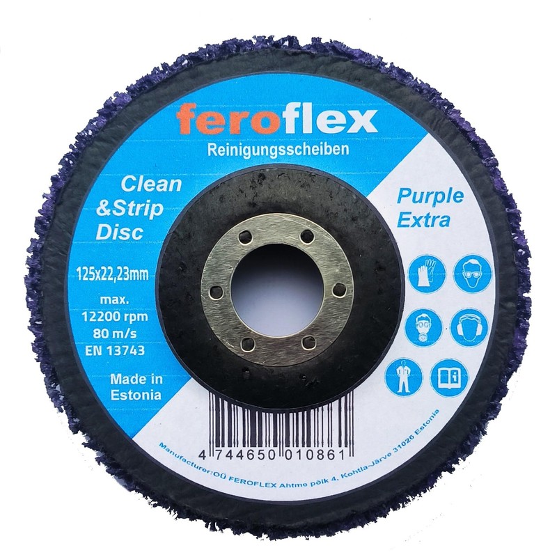 Feroflex® CSD Disc, CSD Disc, 125 mm Sanding Discs, Cleaning