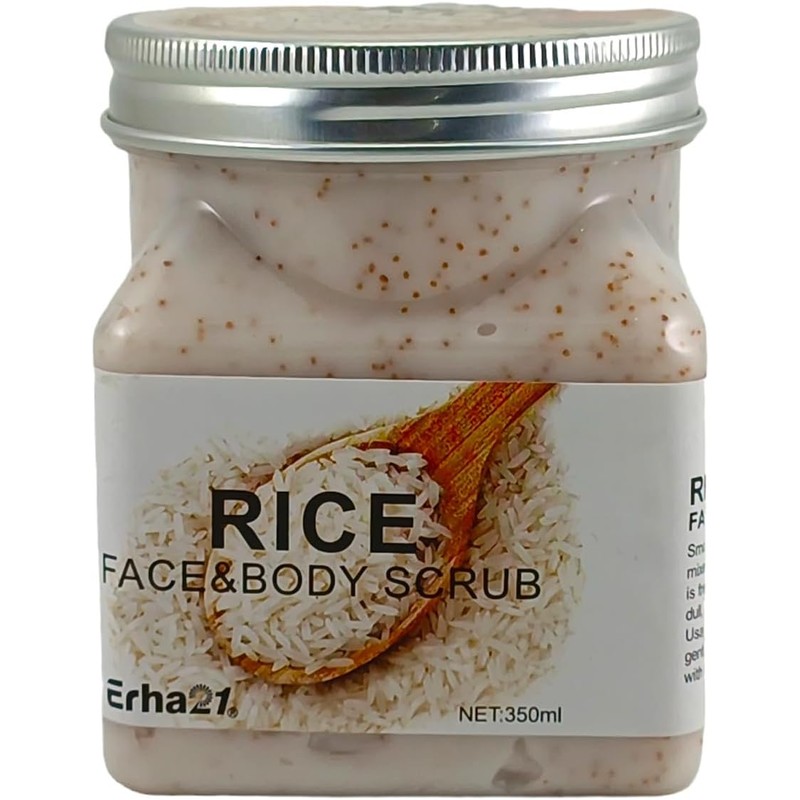 Exfoliante Facial Y Corporal De Arroz, Hidrata Aclara Manchas 4