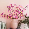 PerfiCap 2 Pack Butterfly Orchid Tree Light LED Lights Battery