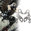 2 Sets Alloy Bike Rear Derailleur Hanger Transmission Tail Hook