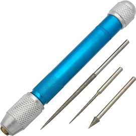 Diamond reamers with pin vice 3 Diamond Bead reamers with pin vice Holding Tool
