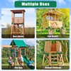 Dolibest Heavy Duty Deer Stand Brackets, 4x4 Deer Blind Brackets,