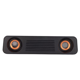 Sxhlseller TV Computer Speaker, Wired HiFi 360° Stereo Subwoofer, USB Powered 3.5mm Plug, Portable Desktop PC Long Speaker, Plug and Play, Gifts for Unisex