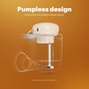 PetTop Pumpless Cat Water Fountain - 102oz/3L - Stainless Steel