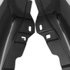 HIYOYO Vivid Black Mid-Frame Air Deflector Heat Shield Trim Cover