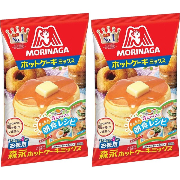 Morinaga Hot Cake Mix 21.16oz/600g (2pack)