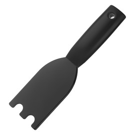 Grill Scraper for George Foreman Indoor Grills and Other Indoor Grills with Grooves,Heat-Resistant Grill Spatula with Ergonomic Handle