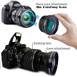 Compatible with Canon RF 28mm f2.8 STM 55MM Lens Close-up Lenses Deluxe Kit and flters uv/FLD/cpl,Includes: 7pc 55mm Filter Set + 55mm,0.43x Wide Angle and 2.2X Telephoto Lens + Lens Cap