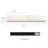 Sink Splash Guard (Upgraded Design) Transparent Acrylic (Frosted) Light Luxurious