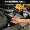 11-Piece Impact Socket Adapter Set, 1/4-Inch Hex Shank, 1/4" 3/8"