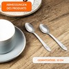 Espresso Spoons Small Stainless Steel 24 Pieces 10 cm Suitable