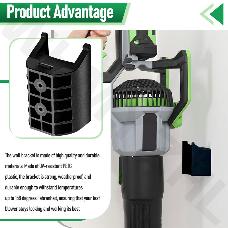 Wall Mount Holder Bracket for EGO 765 CFM Power+ LB7654