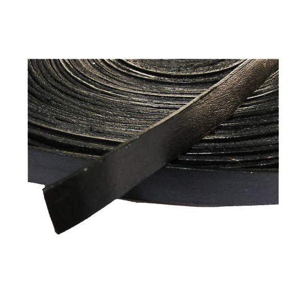 esnado Leather Cord 5 m Width 9-10 mm Thickness 2.5