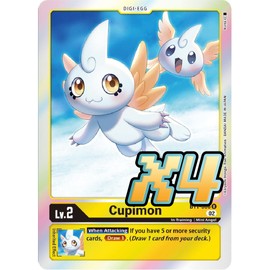 4x Cupimon (Reprint) BT1-006 Rare Resurgence Booster NM Digimon CCG