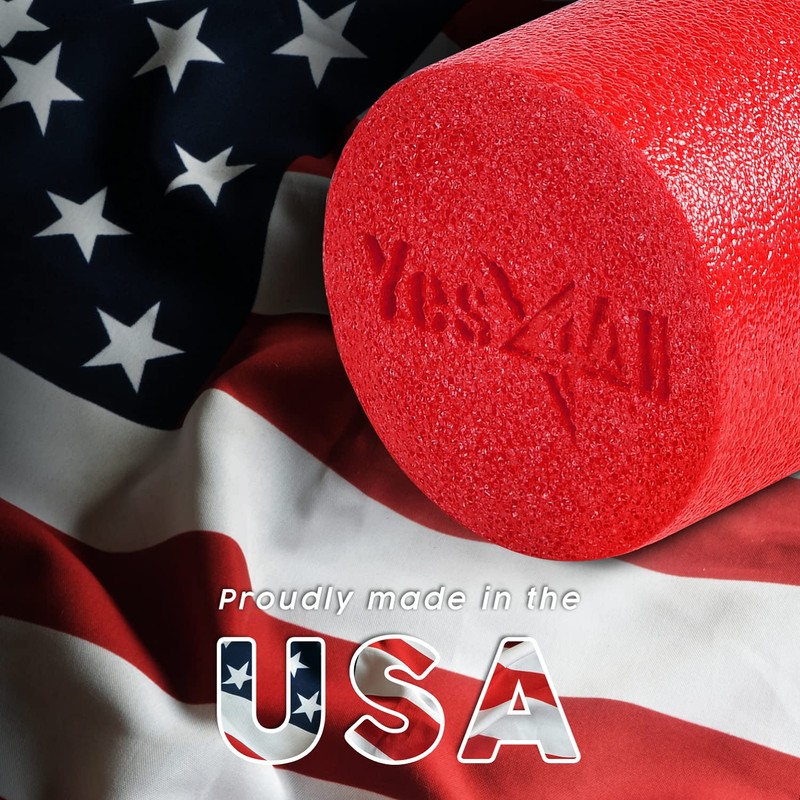 Yes4All Soft-Density Round PE Foam Roller 12/18/ 24/36 inch for