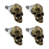 YINETTECH 4pcs Stainless Steel License Plate Bolts Replacement Kit M6